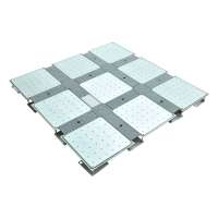 Most popular product in Asia hollow panels network floor Galvanized steel clad floor factory